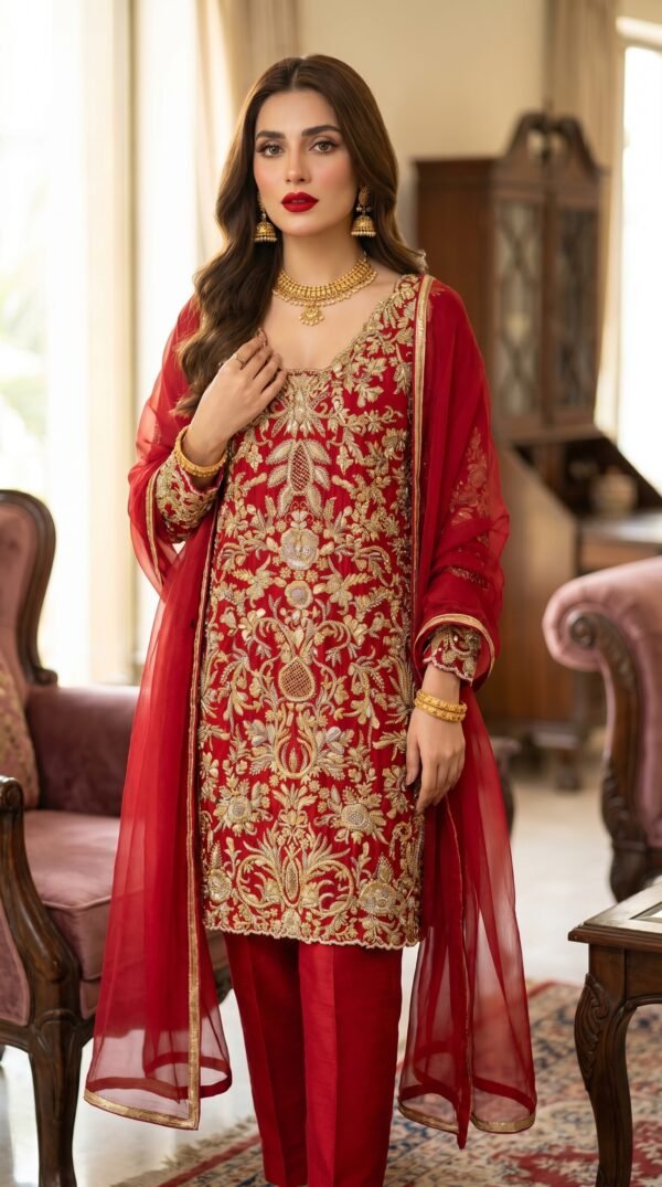 Ghazala Bukhari bridal dress lookbook