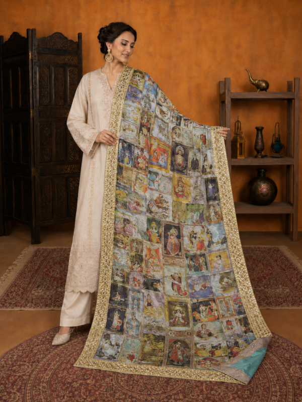 Dastaan-e-Miniature Shawl