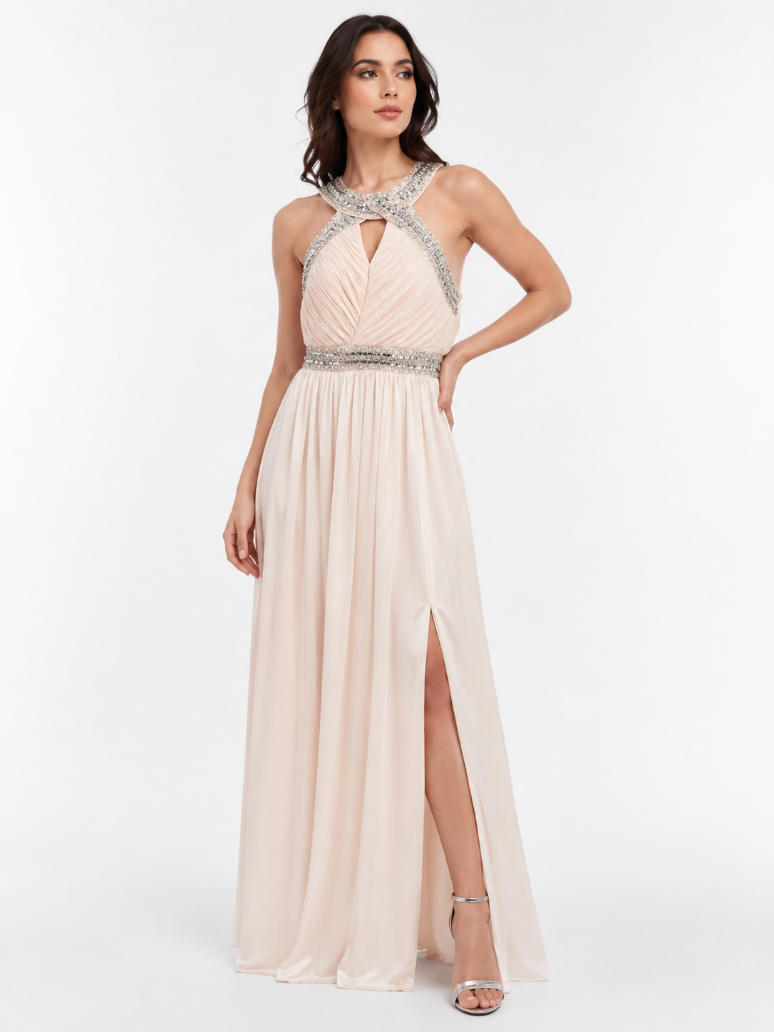 Blush Noor Western Gown