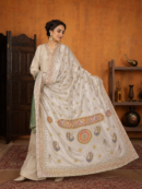 Mehr-e-Safa Ivory Shawl