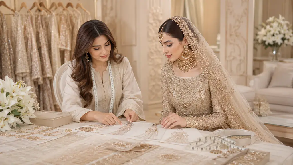 Bridal couture week dresses by GB Ghazala Bukhari